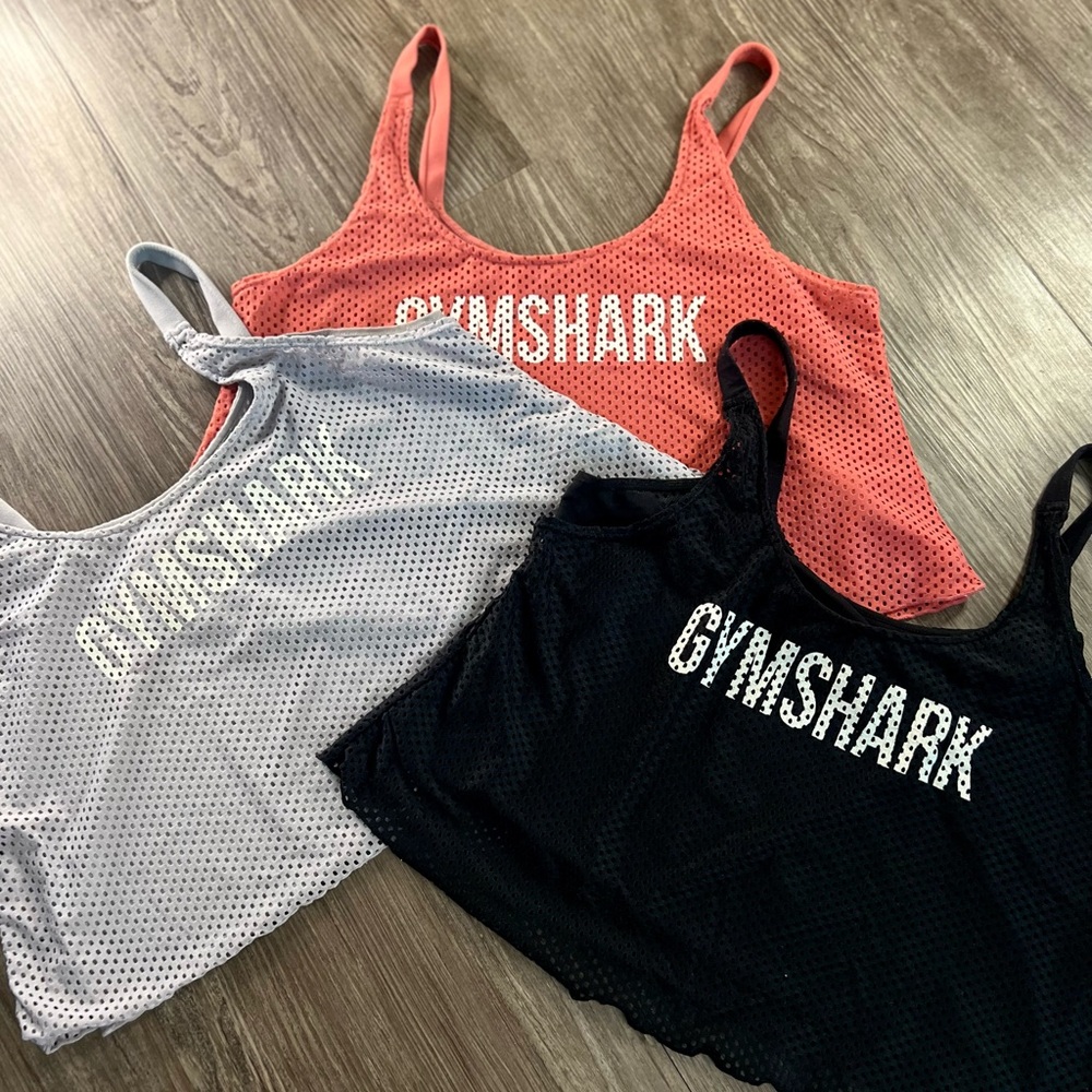 GYMSHARK Crop Tops (3 colors)